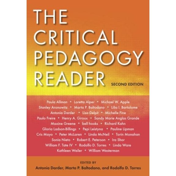 Pre-Owned The Critical Pedagogy Reader (Paperback) 0415961203 9780415961202