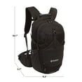 thumbnail image 6 of Outdoor Products Trail Break 18 Ltr Hydration Backpack, with 3-Liter Reservoir,1 Black, Unisex, Camping, 6 of 15