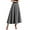 Dark Gray, variant on MIXUE Skirts For Women Summer Solid Color Elastic High Waist A Line Elegant Casual Maxi Skirt Streetwear,Gray,One Size