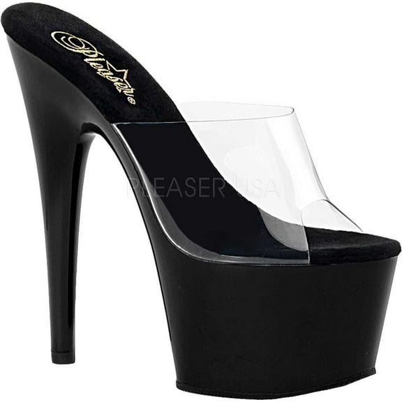 Women's Pleaser Adore 701 Platform Slide Stiletto Sandal
