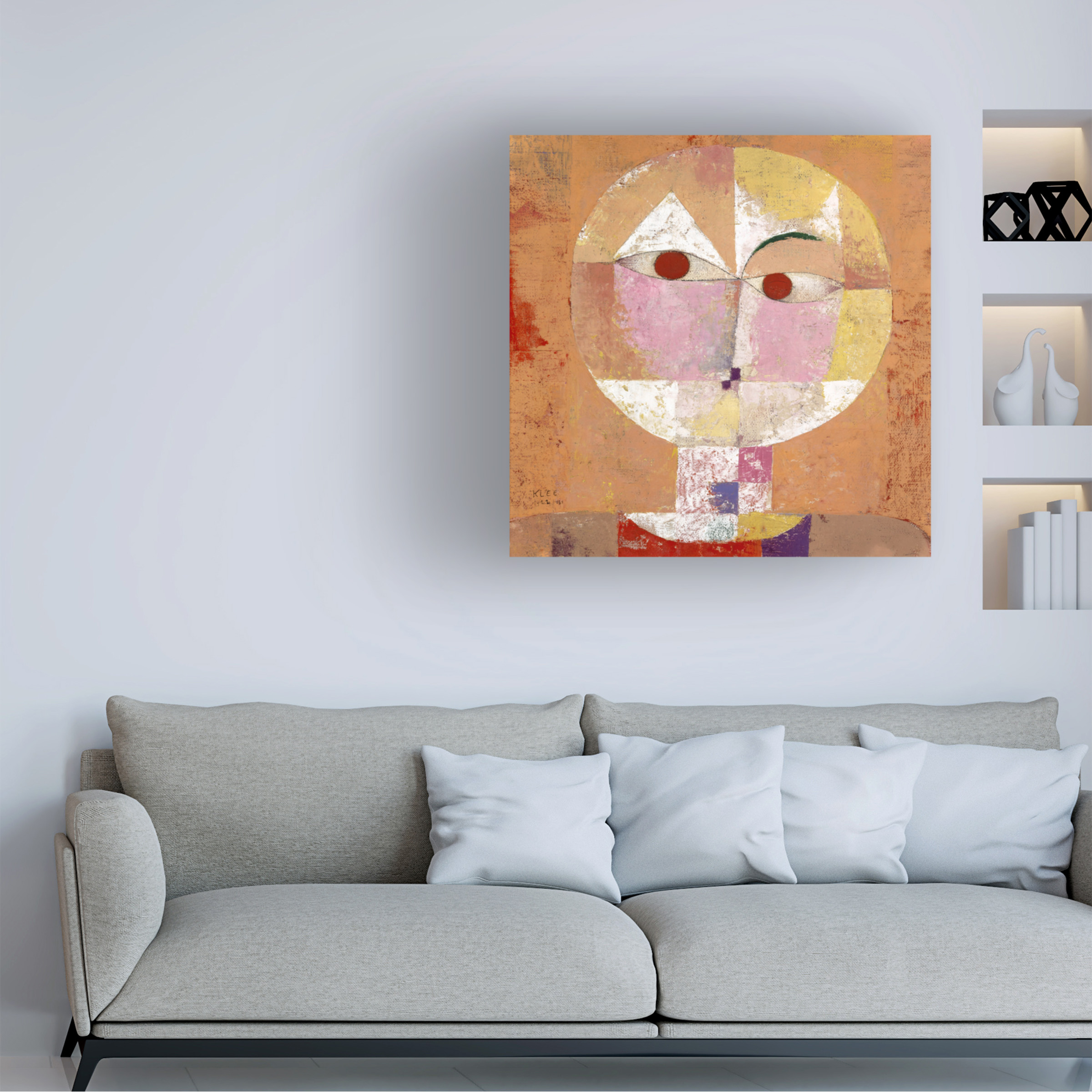 Pictufy 'Senecio Baldgreis 1922' Canvas Art