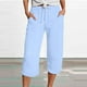 thumbnail image 1 of WILLBEST Pantalones Casuales de Mujer, de Moda, de Pierna Recta, de Cintura Alta, Deportivos, Holgados, para Uso Diario. Grande, 1 of 4