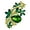 Green, variant on Waterdrop Faux Crystal Flower Brooch Rhinestones Elegant Clothing Accessories, Sweater Cardigan Coat Business Suit Lapel Pin Fashion Jewelry Gift