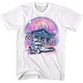 thumbnail image 1 of Back To The Future Airbrush White Adult T-Shirt 6Xl, 1 of 2