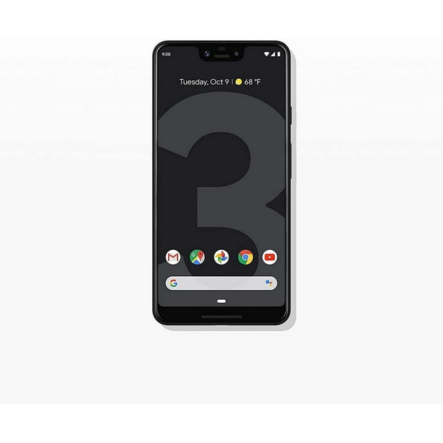 Google Pixel 3 XL 128GB + 4GB RAM (Light Shadow on Screen) Unlocked Cell phone | Refurbished