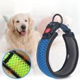 thumbnail image 2 of Collar reflectante para perros, collar para mascotas, cuerda de tracción para mascotas, adecuado para neopreno suave, acolchado, nailon transpirable, collar ajustable para mascotas, 2 of 5