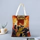 thumbnail image 2 of Wolverine X-Men Bolso de tela con estampado de lienzo para mujer, bolsa de compras reutilizable y estética, con cremallera interior, regalo para mujer,40*40cm., 2 of 6