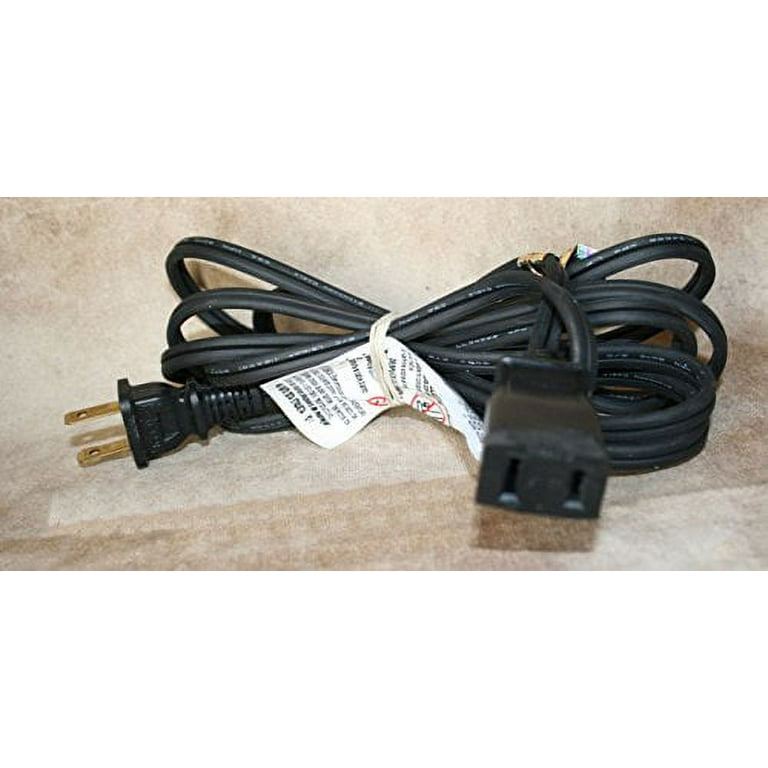 Power Cord for Teac A Series & Sony Pioneer 2 Prong/socket Reel to Reel  Decks 