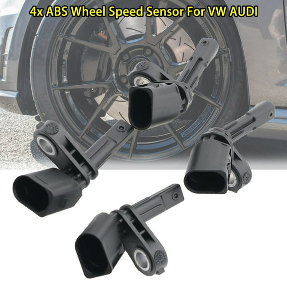 OEMASSIVE 4x Car ABS Wheel Speed Sensor For VW Jetta Golf Audi A3 TT Skoda Seat
