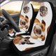 thumbnail image 2 of ABPHQTO Juego de 2 fundas para asientos de coche Cute Group of Dogs Protector universal para asientos delanteros de coche apto para coche, SUV sedán, camión, 2 of 3