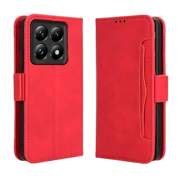 Funda Tipo Billetera GANGXUN para Xiaomi 14T Pro – Tapa Flip con Tarjetero