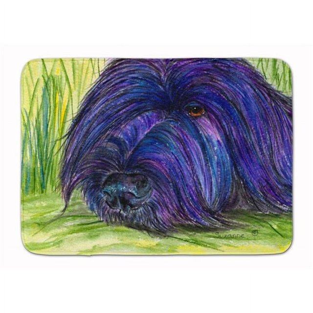 Carolines Treasures SS8520RUG Briard Machine Washable Memory Foam Mat