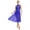 Royal Blue, variant on YONGHS Women Sparkly Rhinestone Sleeveless Lyrical Dance Costume Flowy Mesh Tulle Maxi Dresses Red XXL