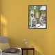 thumbnail image 2 of Resina Bsvklp Con Escena Navideña Y Nieve 30x40CM, 2 of 9