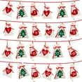 thumbnail image 2 of Sacs Cadeaux Calendrier de l'Avent Compte à Rebours 30 Jours en Tissu, 2 of 6