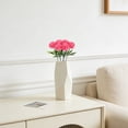 thumbnail image 7 of 1 Bunch Artificial Chrysanthemum Ball Flowers Bouquet, Silk Hydrangea Bridal Wedding Bouquet for Home Office Garden Party Office Coffee House Decoration & Wedding Arrangement, Hot Pink, 7 of 7
