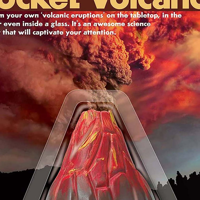 4M: KidzLabs: Pocket Volcano - Create Mini Tabletop Volcanic