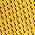 thumbnail image 1 of Ahgly Company Machine Washable Indoor Square Abstract Yellow Modern Area Rugs, 6' Square, 1 of 4