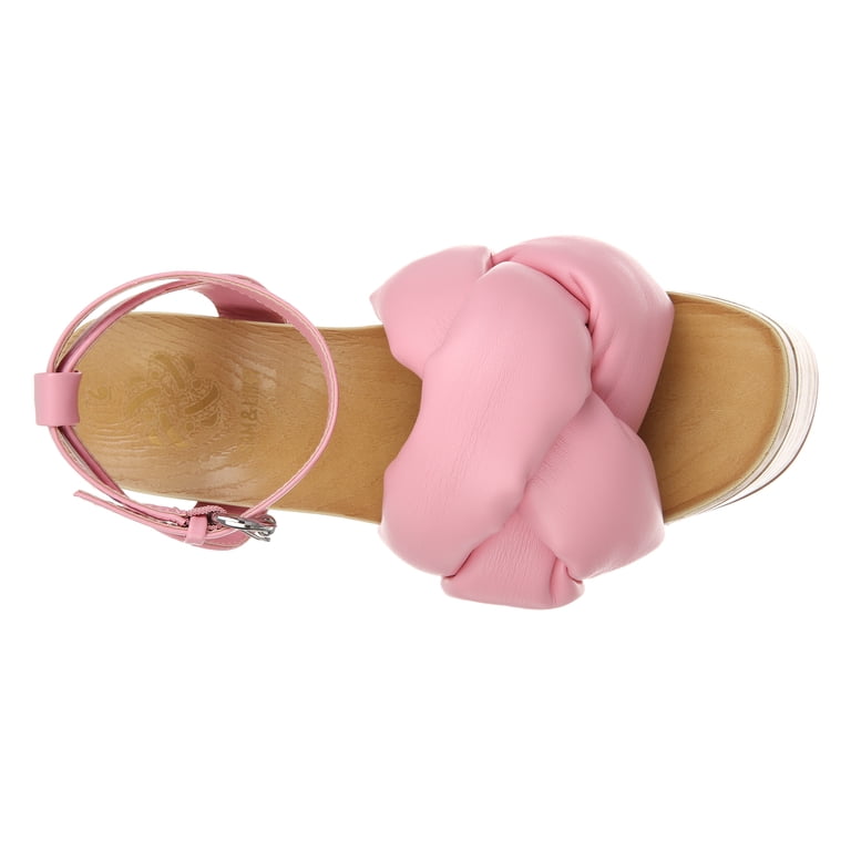 Sam & Libby Women's Cassandra Puffy Platform Sandal - Walmart.com