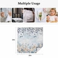 thumbnail image 5 of Blue Beige Coastal Cloth Napkins, Beach Starfish Summer Eucalyptus Ombre Washable and Reusable Dinner Napkins Set of 2, Table Napkin for Kitchen Party Birthday Wedding Hotel Housewarming 20"x20", 5 of 9