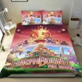 thumbnail image 1 of Película de Earthbound Conjunto de sábanas temático, trío de piezas, cómodo y amigable con la piel, diseño único, regalo de decoración para el hogar para familiares, amigos y fans,173cm *218cm, 1 of 6