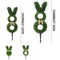 thumbnail image 2 of Yingyy Weather Resistant Garden Bunny Plug For Indoor is for And Outdoor Green Rabbit Shape, 2 of 6
