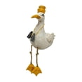 thumbnail image 1 of Estatua de ave marina, escultura de animal, artículo decorativo de mesa, adorno de resina, decoración de escritorio para jardín, mueble de TV, sala de Binocular amarillo con, 1 of 6