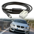 thumbnail image 2 of Female AUX Auxiliary Audio Input Kit Adapter Cable For BMW E60 E63 E64 E65 E66, 2 of 6
