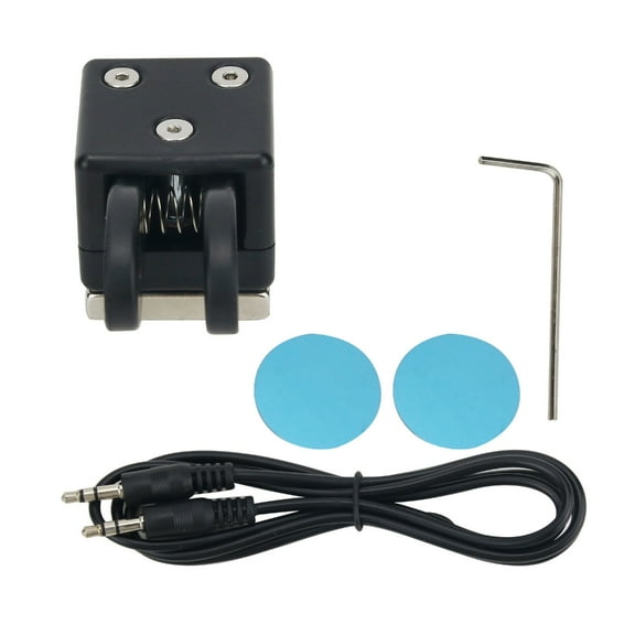 Jesscasday Double Paddles Key Morse Key CW Key Automatic Base Magnetic Adsorption For Shortwave Radio