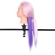 thumbnail image 1 of Cabeza de práctica de maniquí, 26 '', cabeza de entrenamiento de cabello colorido, maniquí de salón, estándares líderes en la industria, 1 of 3