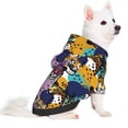 thumbnail image 2 of Fotbe Retro Panther Sudadera con Estampado para Perros Pequeños – Suéter con Capucha para Mascotas, Tela Suave de Forro Polar con Bolsillo-X-Small, 2 of 7