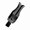 Black, variant on Aluminum Poles Throwing Device 8mm Thread Fishing Rod Thrower Tackle Tool Rod Thrower for Freshwater Stream River