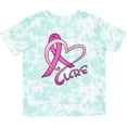 thumbnail image 3 of Inktastic Cure Breast Cancer Awareness Pink Ribbon Boys or Girls Toddler T-Shirt, 3 of 5