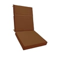 thumbnail image 4 of Cojín para silla de patio, cojín para silla de jardín, acolchado grueso, espuma de alta densidad, mecedora Marrón, 4 of 9