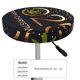 thumbnail image 4 of Balery 2025 And Merry Christmas Fundas de asiento para taburete de bar redondo de tela de terciopelo ajustables que protegen de arañazos y manchas para sillas de 14 a 17 pulgadas.-12 inch, 4 of 7