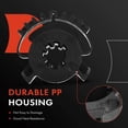 thumbnail image 2 of A-Premium HVAC Blend Door Actuator Gear Kit Compatible with - 2011-2021- Jeep Grand Cherokee & Dodge Durango, Front, 2 of 6