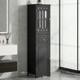 EUROCO Tall Bathroom with 2 Doors & 1 Drawer