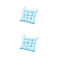 thumbnail image 4 of Bearachild Cojín De Asiento Sin Hilos Sueltos - Mejor Soporte Y Cojín De Silla Indeformable Comedor Jardín Azul Cielo 40x40 Cielo azul 40x40 2piezas, 4 of 6
