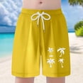 thumbnail image 2 of Swim Trunks For Boys Swimming Shorts For Boys With Compression Liner Quick Dry Little Boys Bathing Suit Beach Boys Boy Fashion, 2 of 9