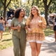 thumbnail image 3 of Camisas de verano de mujer plus size con cuello en V y mangas cortas tipo linterna Agnes Orinda, blusas boho de peplum floral 3X amarillas, 3 of 7