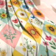 thumbnail image 3 of Pioneer Flower Blanket,Comfortable Soft Flannel Throw Blanket,All Season,Warm Lightweight Blankets for Sofa Bed Couch Living Room Chair,60"x80"(150x200cm), 3 of 4