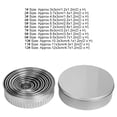 thumbnail image 1 of Molde De Pastel Redondo Anticorrosión, Moldes De Donas, 12 Piezas Multifuncionales Para Galletas Para Fabricar Hogar, 1 of 7
