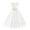 White, variant on YEAHDOR Kids Big & Little Girls Lace Back Flower Girl Dress Sleeveless Birthday Party Pageant Communion Dress White 12