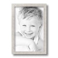 thumbnail image 2 of ArtToFrames 8" x 12" Bright Silver Picture Frame, 8x12 inch Silver Wood Poster Frame (WOM-4752), 2 of 7