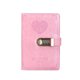 thumbnail image 1 of Diario con candado para niñas - Diario de cuero con bloqueo de contraseña Lindo cuaderno secreto con candado de combinación para mujeres adultas JAMW Sencillez, 1 of 4