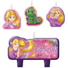 Amscan 171627 Candle Set | Disney Rapunzel Dream Big Collection | Birthday | 6 Sets, Multicolor