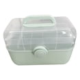 thumbnail image 2 of Miangastore Large Capacity Medicine Box Family Use Medicine Box Multi-layer Storage Case Home Storage Box, 2 of 8