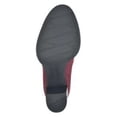 thumbnail image 4 of WHITE MOUNTAIN Womens Burgundy Padded Thoughtful Round Toe Block Heel Zip-Up Booties 9.5 M, 4 of 4
