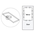 thumbnail image 5 of Uxcell Glass Retainer Clips Set 0.52" Dia Furniture Mirrors Holder with Screws Doors Window 50Pcs, 5 of 5