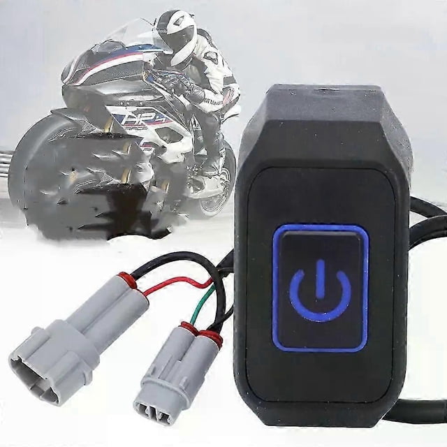 For Sur-Ron Surron Bee X Sur ron PLUG AND PLAY Headlight Switch Blue Light Motorcycle Accessories Parts Black Shell